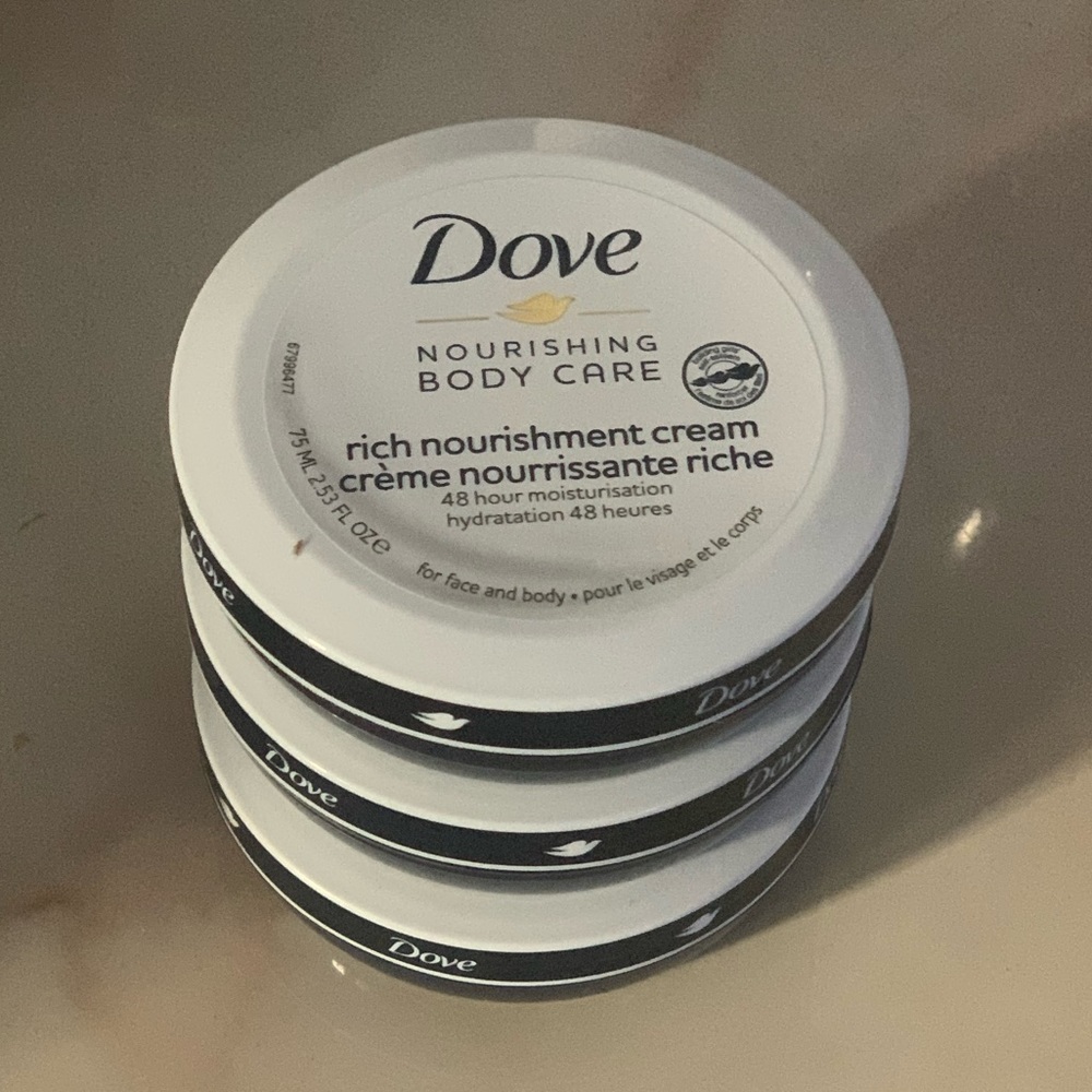 Dove body cream